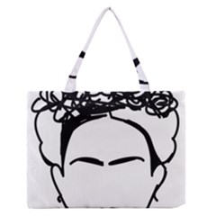 Frida Kahlo  Zipper Medium Tote Bag by Sobalvarro