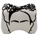 Frida Kahlo  Velour Head Support Cushion View1