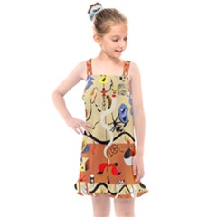 Carnival Of The Harlequin Art Kids  Overall Dress by danenraven