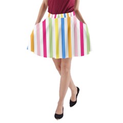 Stripes-g9dd87c8aa 1280 A-Line Pocket Skirt