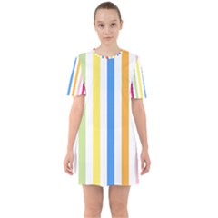 Stripes-g9dd87c8aa 1280 Sixties Short Sleeve Mini Dress