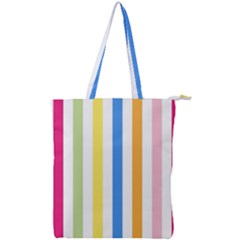 Stripes-g9dd87c8aa 1280 Double Zip Up Tote Bag