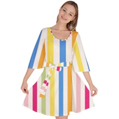 Stripes-g9dd87c8aa 1280 Velour Kimono Dress