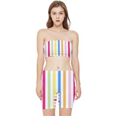 Stripes-g9dd87c8aa 1280 Stretch Shorts and Tube Top Set