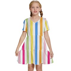 Stripes-g9dd87c8aa 1280 Kids  Short Sleeve Tiered Mini Dress