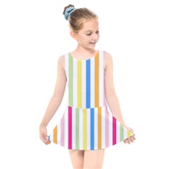 Stripes-g9dd87c8aa 1280 Kids  Skater Dress Swimsuit