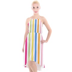 Stripes-g9dd87c8aa 1280 High-Low Halter Chiffon Dress 
