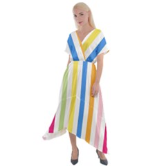 Stripes-g9dd87c8aa 1280 Cross Front Sharkbite Hem Maxi Dress by Smaples