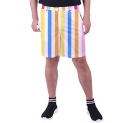 Striped Men s Pocket Shorts