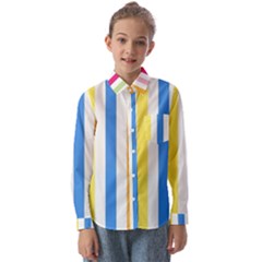 Striped Kids  Long Sleeve Shirt