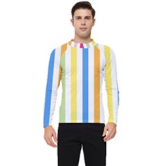 Striped Men s Long Sleeve Rash Guard