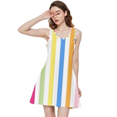 Striped Inside Out Racerback Dress