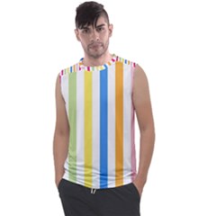 Striped Men s Regular Tank Top