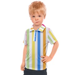 Striped Kids  Polo Tee