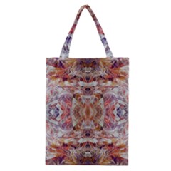 Pastels Kaleidoscope Classic Tote Bag by kaleidomarblingart