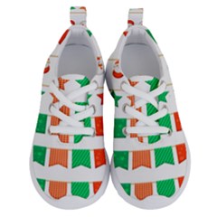 Christmas Bunting Banners Running Shoes by artworkshop