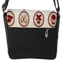 Christmas winter symbols Flap Closure Messenger Bag (S) View1