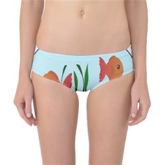 Fishbowl Fish Goldfish Water Classic Bikini Bottoms by artworkshop