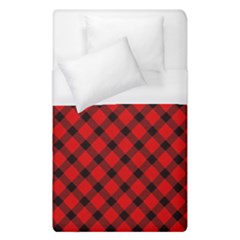 Lumberjack Plaid Duvet Cover (single Size)