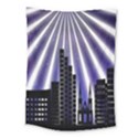 Superhero City Background Medium Tapestry View1