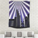 Superhero City Background Medium Tapestry View2