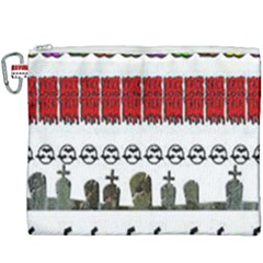 Halloween Borders Trick Canvas Cosmetic Bag (xxxl) by artworkshop