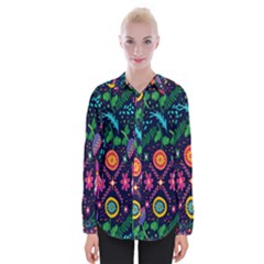 Pattern Nature Design Womens Long Sleeve Shirt