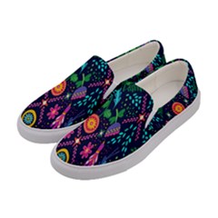 Pattern Nature Design Women s Canvas Slip Ons