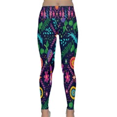 Pattern Nature Design Lightweight Velour Classic Yoga Leggings