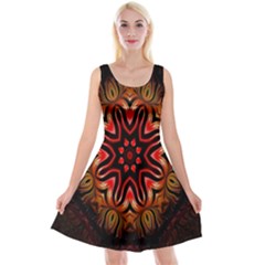 Wallpapers Texture Model Reversible Velvet Sleeveless Dress