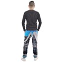 Winter Village Snow Brick Buildings Men s Jogger Sweatpants View2