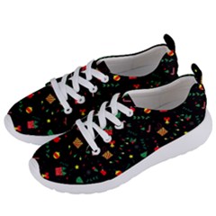 Christmas Pattern Texture Colorful Wallpaper Women s Lightweight Sports Shoes