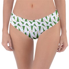 Christmas Tree Pattern Christmas Trees Reversible Classic Bikini Bottoms by Ravend