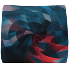 Art Polygon Geometric Design Pattern Colorful Seat Cushion