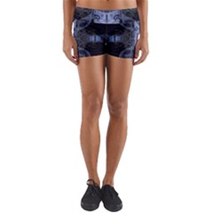 Art Robot Artificial Intelligence Technology Yoga Shorts by Ravend