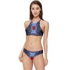 Art Robot Artificial Intelligence Technology Banded Triangle Bikini Set by Ravend