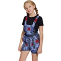 Art Robot Artificial Intelligence Technology Kids  Short Overalls View2