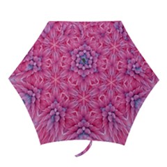 Art Rosette Pattern Background Floral Pattern Mini Folding Umbrellas