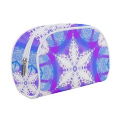 Snowflake Kaleidoscope Template Background Make Up Case (small)