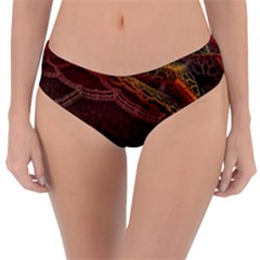 Fractal Pattern Geometric Pattern Disintegration Reversible Classic Bikini Bottoms