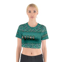 Advent Christmas Time Pre-christmas Time Cotton Crop Top by Ravend