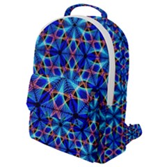 Geometric Flap Pocket Backpack (small) by DimensionalClothing
