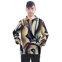 Model Of Picasso Men s Half Zip Pullover by Sparkle