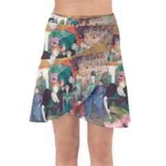 Moulin Rouge One Wrap Front Skirt by witchwardrobe