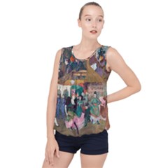 Moulin Rouge One Bubble Hem Chiffon Tank Top by witchwardrobe