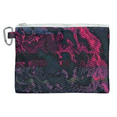Granite Glitch Canvas Cosmetic Bag (xl) by MRNStudios