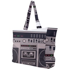 Cassette Recorder 80s Music Stereo Simple Shoulder Bag by Pakemis