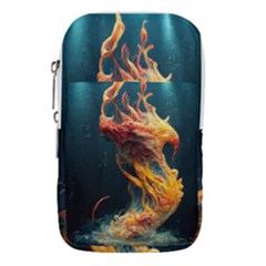 Flame Deep Sea Underwater Creature Wild Waist Pouch (large) by Pakemis