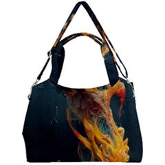 Flame Deep Sea Underwater Creature Wild Double Compartment Shoulder Bag by Pakemis