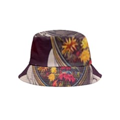 Astronaut Universe Planting Flowers Cosmos Jpg Bucket Hat (kids) by Pakemis